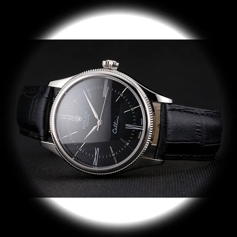 Cellini REP016804 Swiss replica black dial — caseback detail