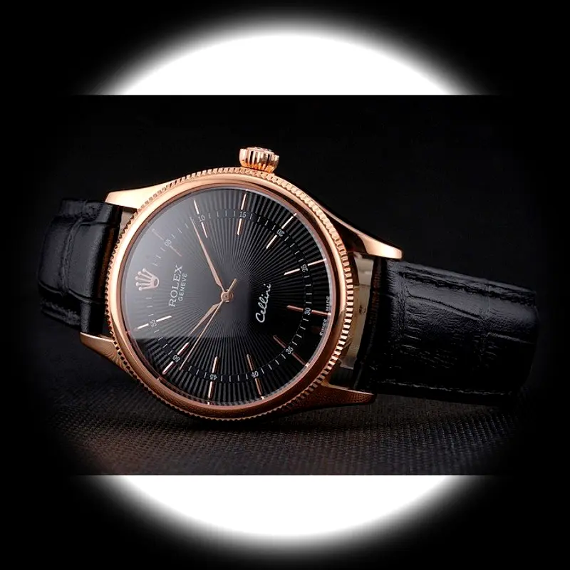 Rolex Cellini REP016815 Swiss clone 38mm — wrist shot