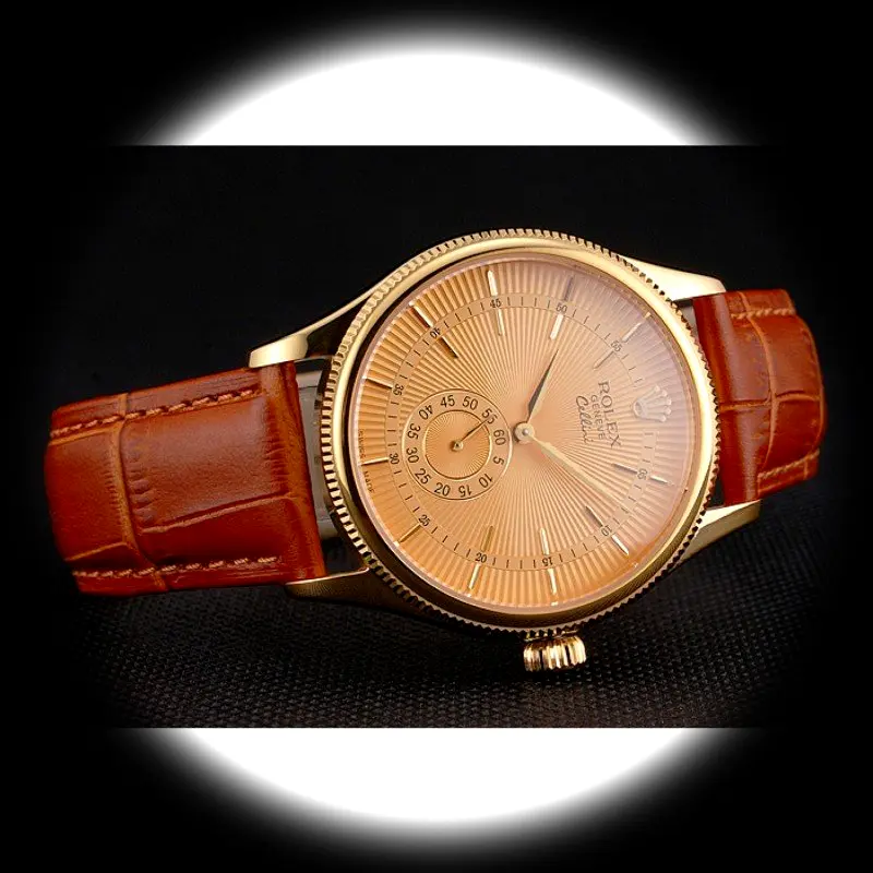 Cellini REP016789 superclone gold dial — caseback detail