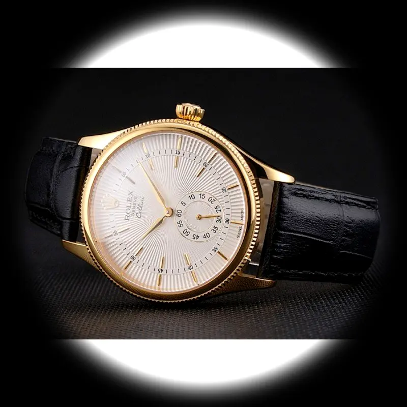 Rolex Cellini REP016810 superclone white dial — caseback detail