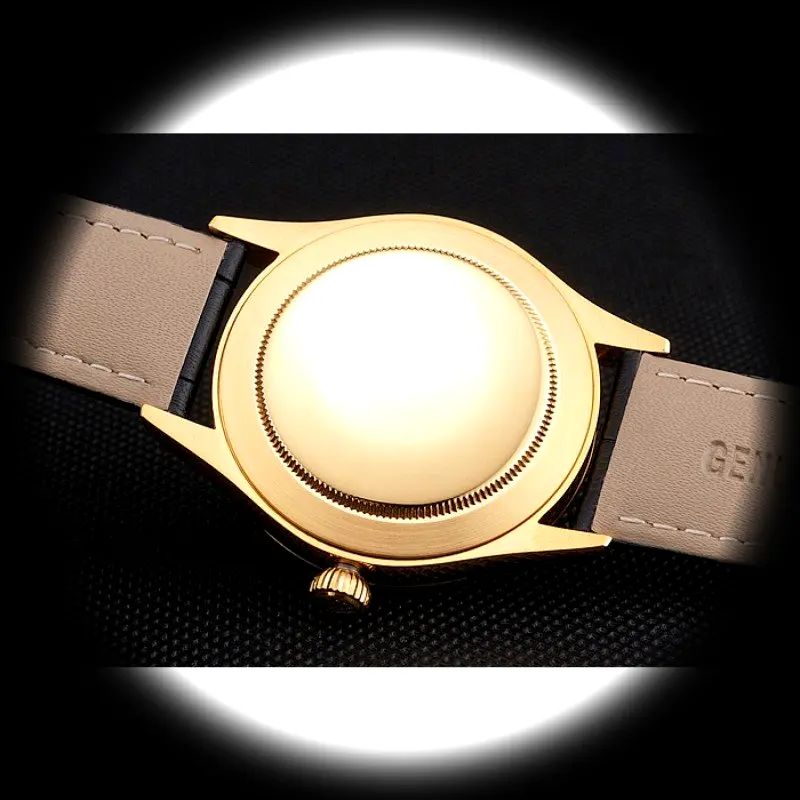 Rolex Cellini REP016810 super clone 38mm — crown and case detail