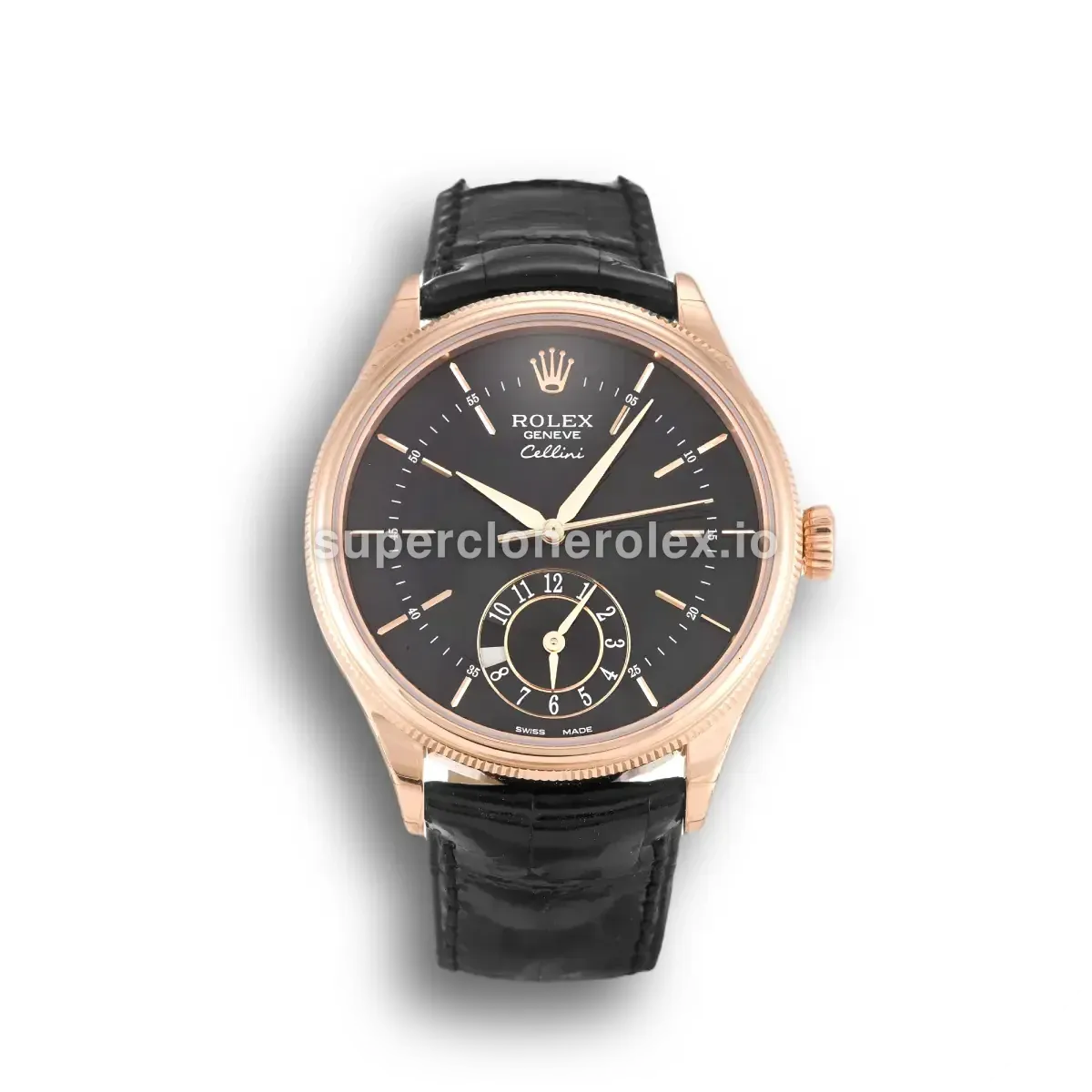 Rolex Cellini 39mm Black Dial – Ref. 50525 replica watch