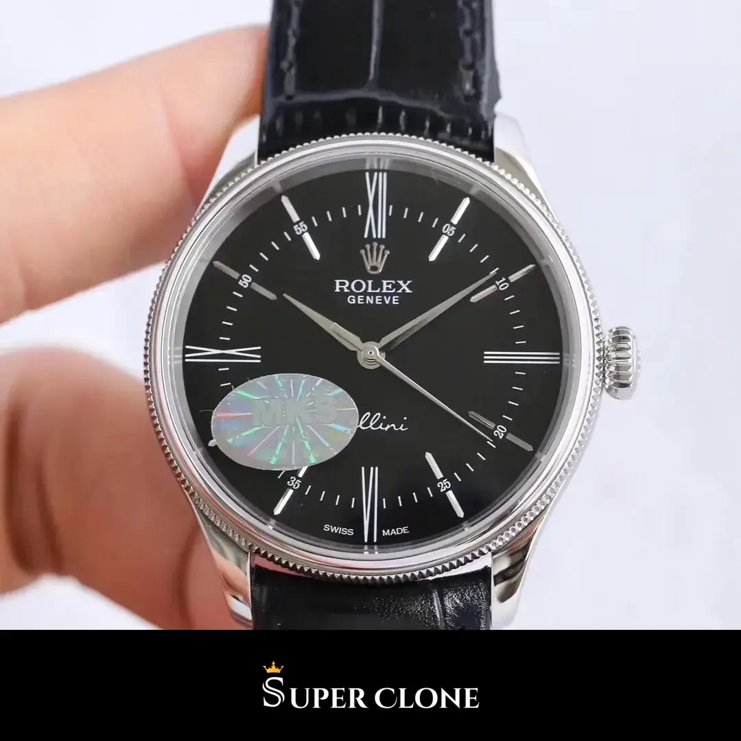 Cellini 50509, 904l steel case, smooth bezel