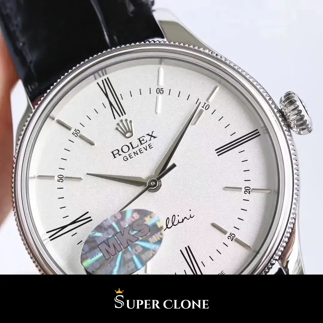 Rolex Cellini 50509, sapphire crystal, white dial