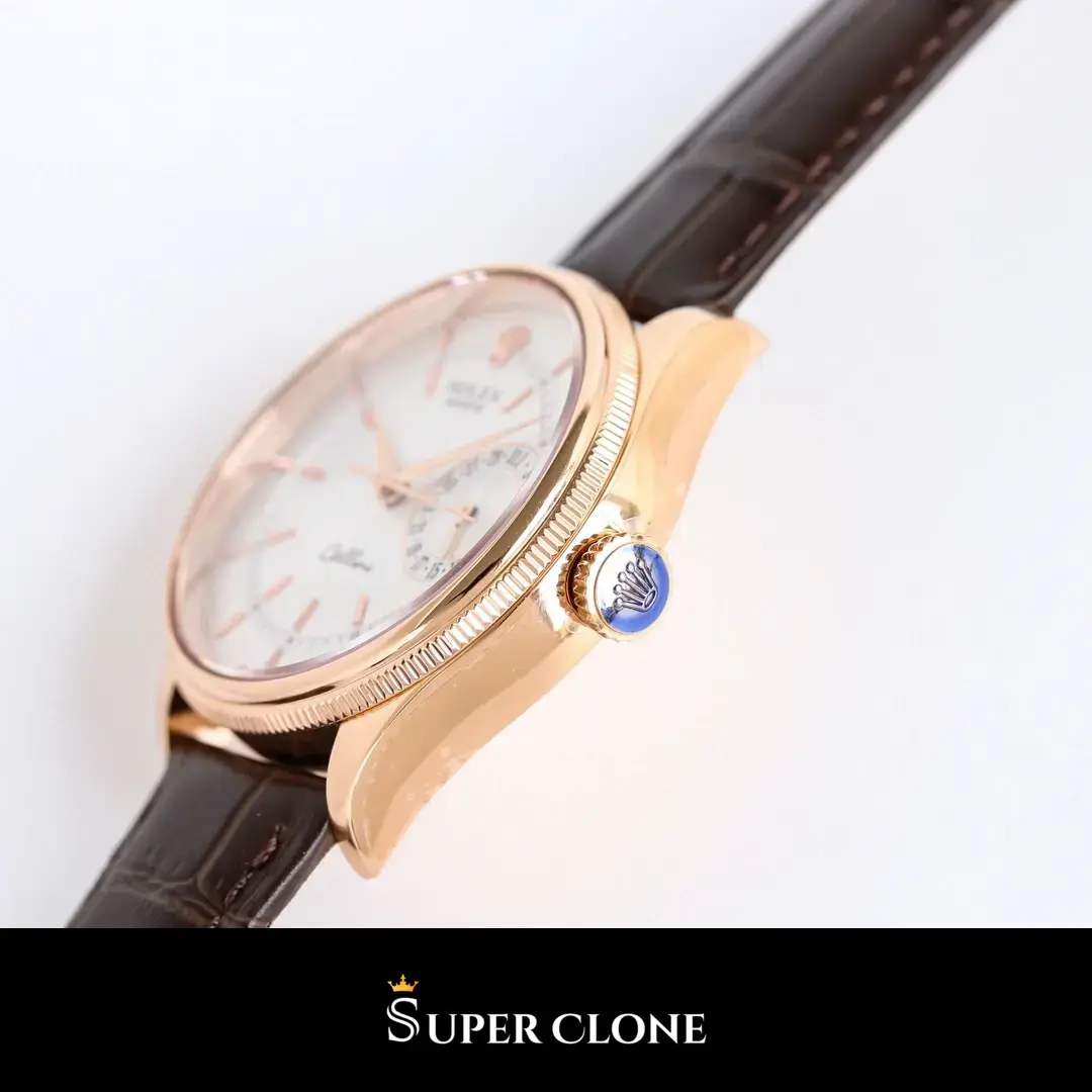 Rolex Cellini 50515, white dial, 904l steel case