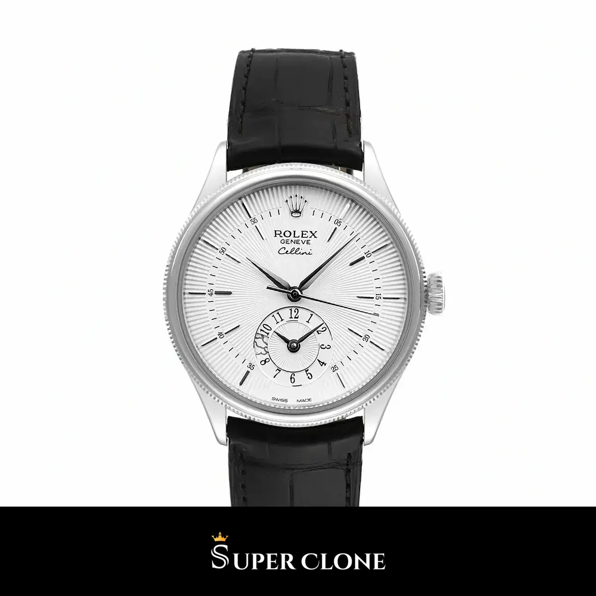 Cellini 50529 super clone silver dial, front view