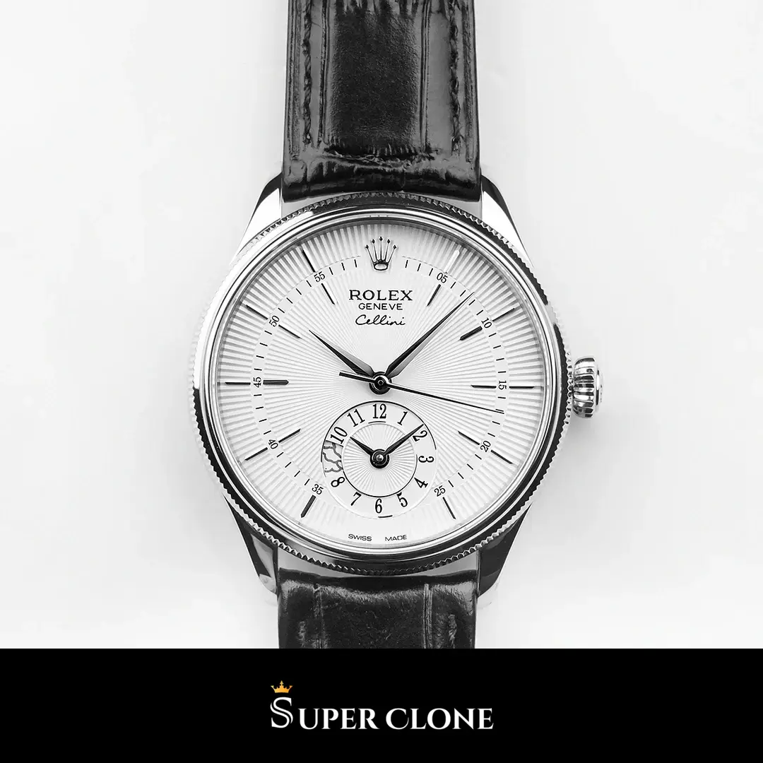 Rolex Cellini 50529, smooth bezel, sapphire crystal