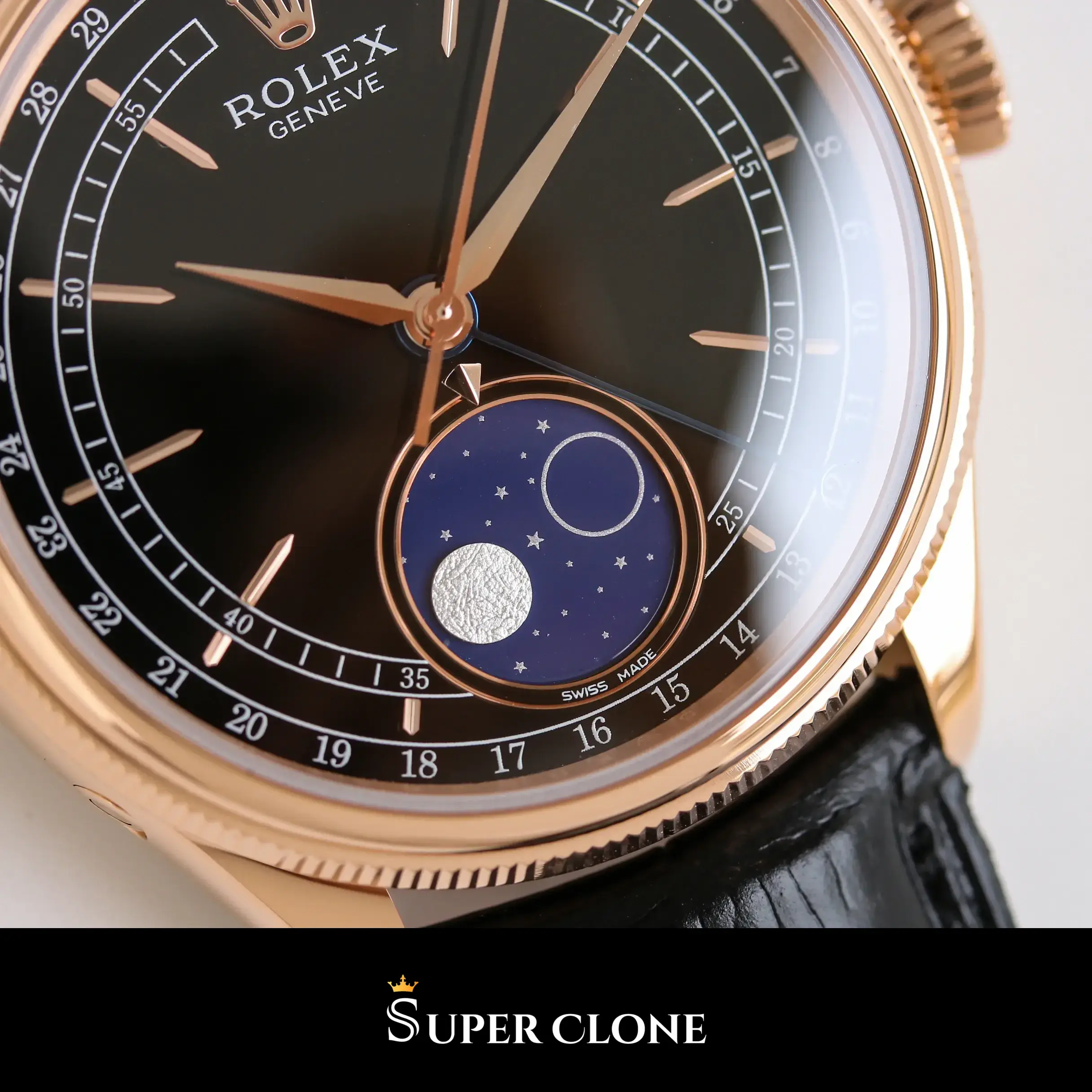 Cellini 50535, sapphire crystal, black dial