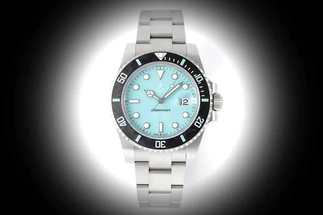 Submariner 116610LN super clone 40mm — dial close-up