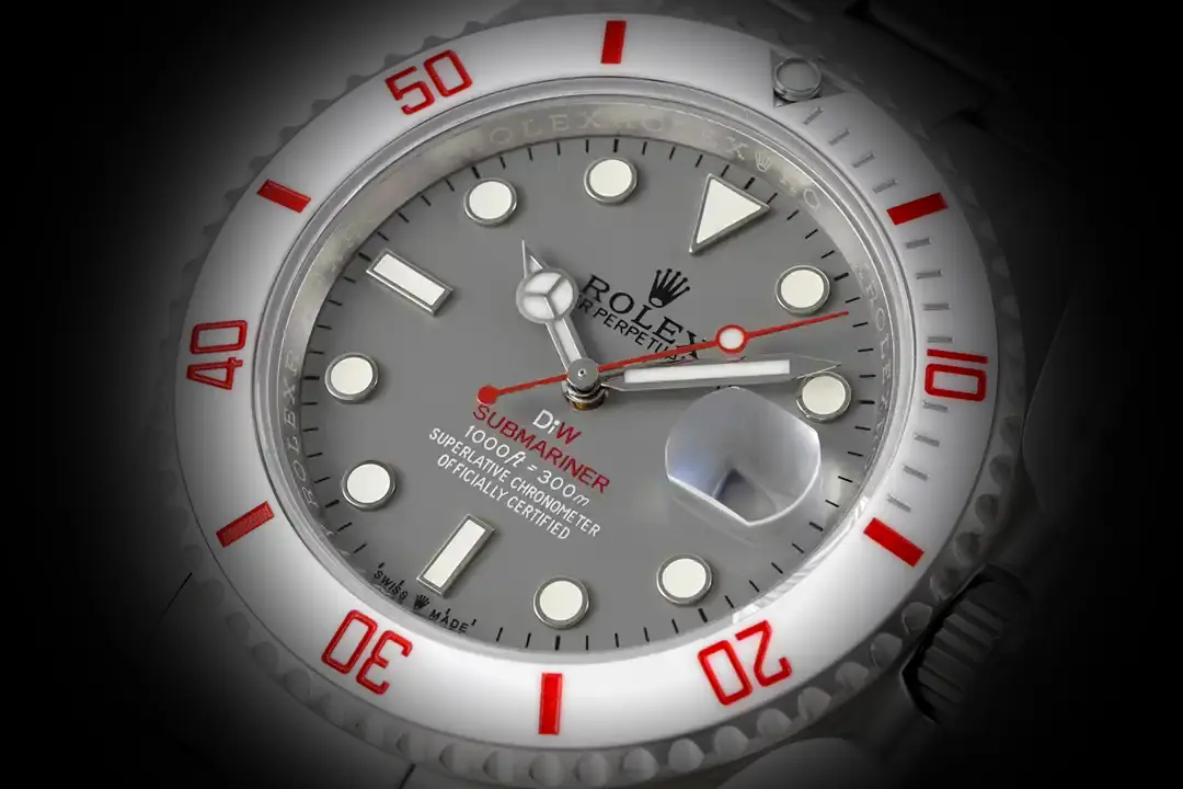 Submariner 116610LN Swiss clone — side profile