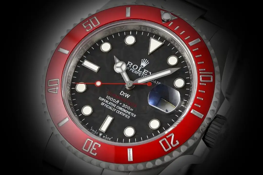 Rolex Submariner 116610LN super clone jupiter black dial — caseback detail