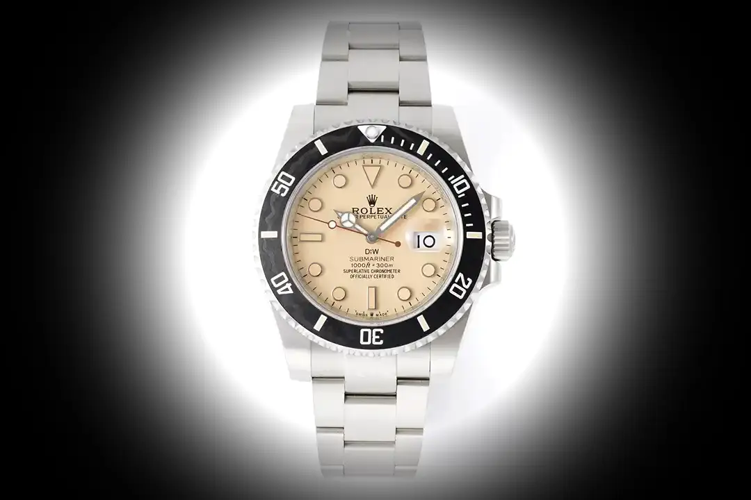 Rolex Submariner 116610LN Swiss clone 40mm — dial close-up