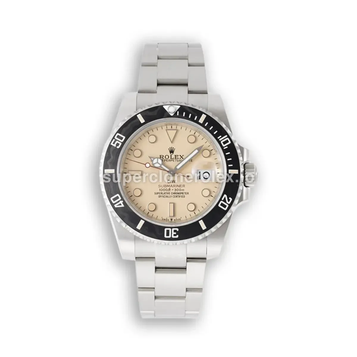 Submariner 116610LN super clone, light brown dial, 40mm