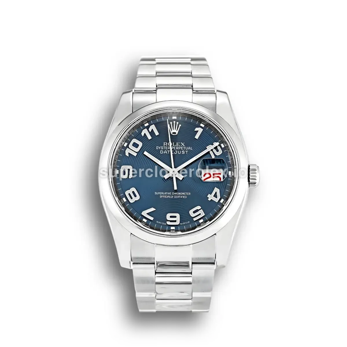 Rolex Datejust 116200 36mm Concentric Blue Dial Watch replica watch