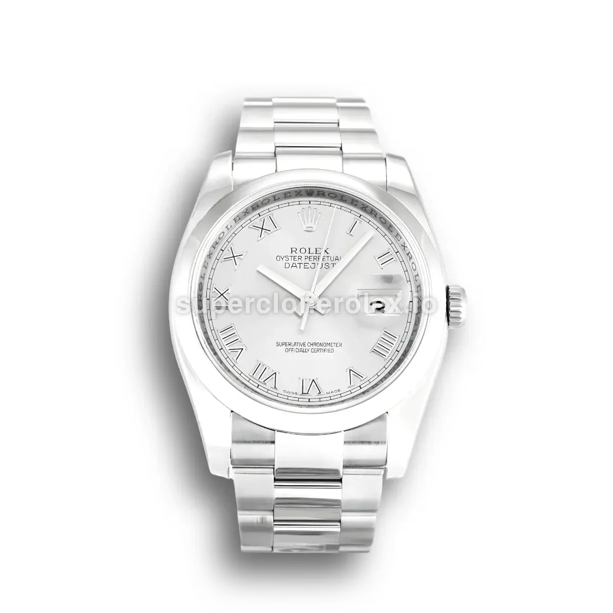 Rolex Datejust 116200 Stainless Steel 36mm Silver Dial replica watch