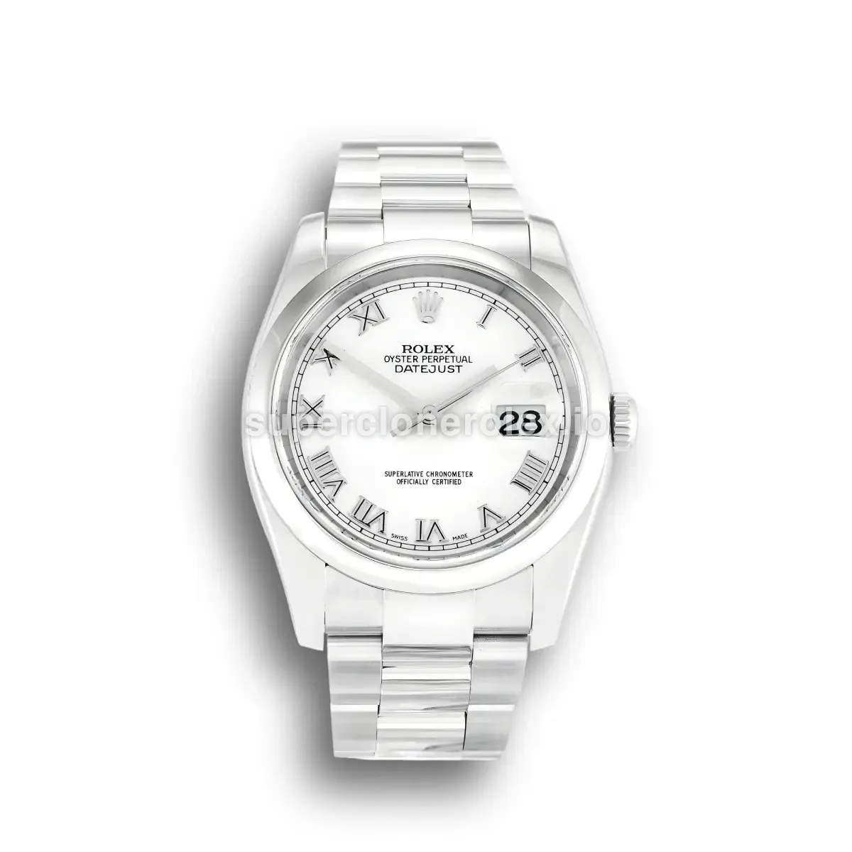 Rolex Datejust 116200 - 36mm White Dial Steel Watch replica watch