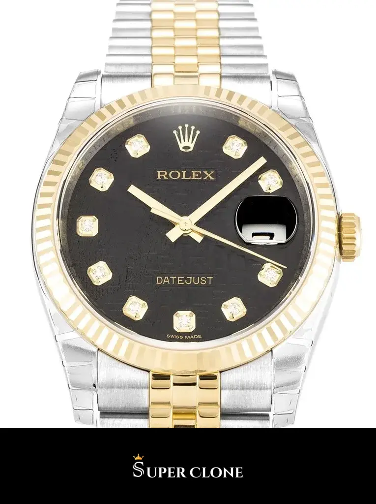 Rolex Datejust 116233, 36mm, stainless steel & yellow gold plated case