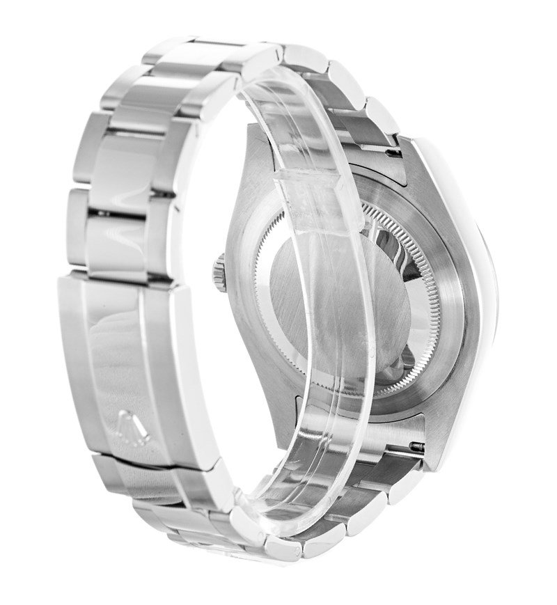 Rolex Datejust 116334, stainless steel case, fluted bezel