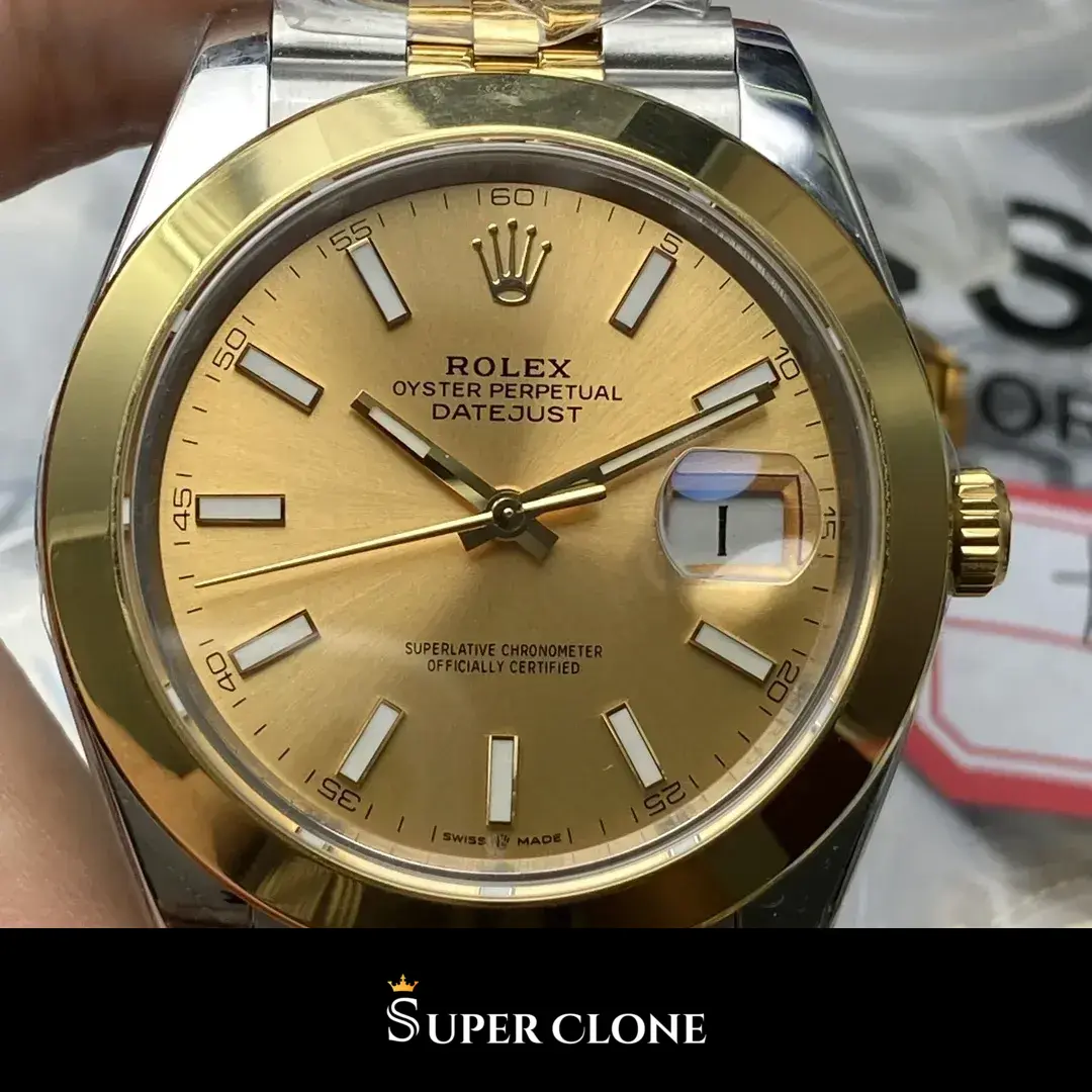 Datejust 126203, 41mm, smooth bezel