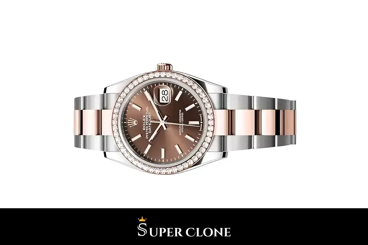 Rolex Datejust 126281RBR, 36mm, everose rolesor case