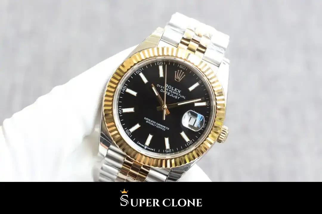 Datejust 126333, 41mm, stainless steel & yellow gold case