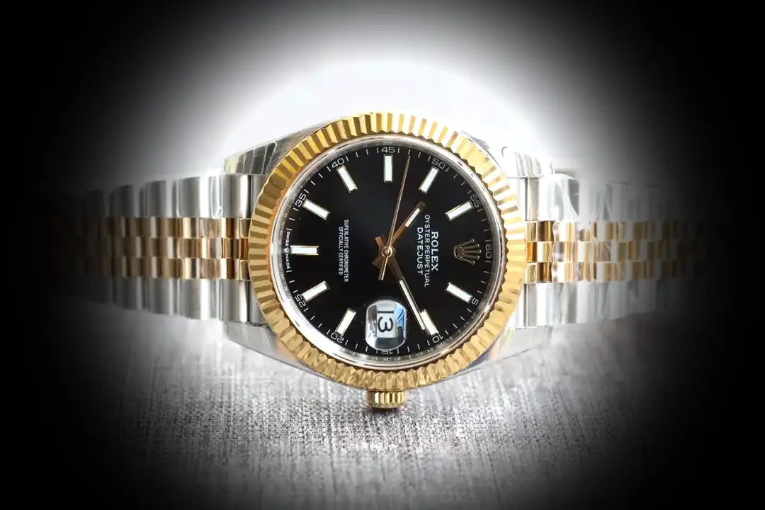 Rolex Datejust 126331 superclone 36mm — crown and case detail