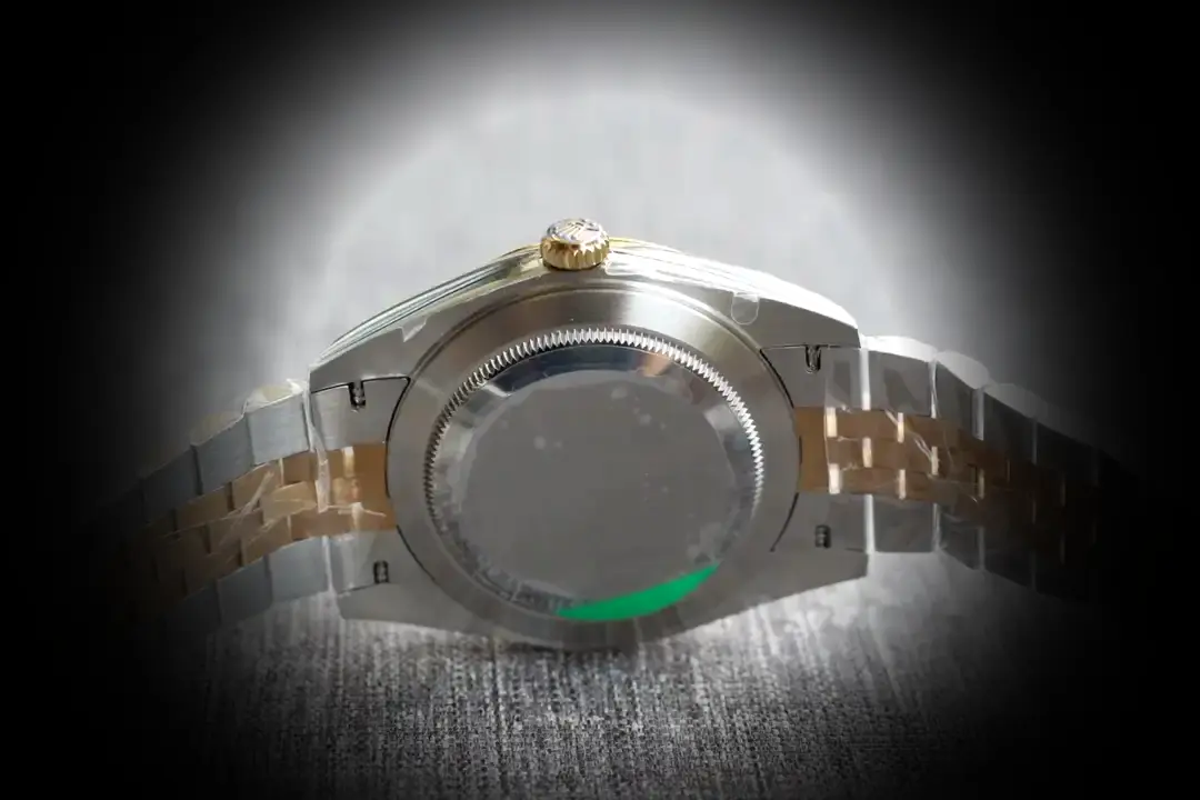 Rolex Datejust 126331 1:1 super clone black dial — angled view