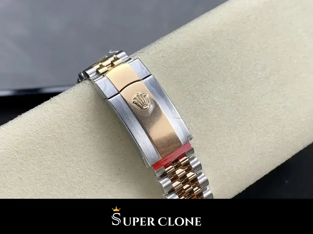 Rolex Datejust 126331, everose gold fluted bezel, jubilee bracelet