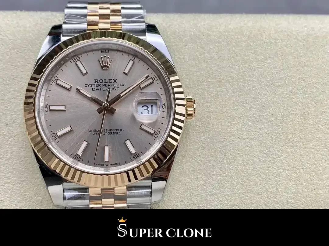 Rolex Datejust 126331, 41mm, everose gold fluted bezel