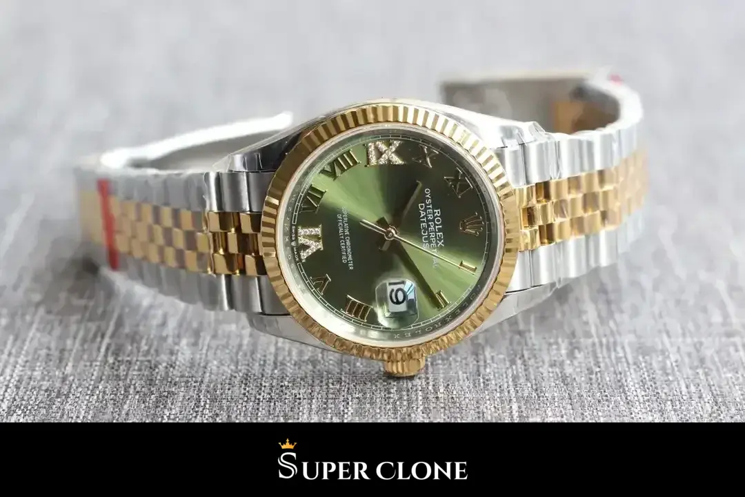 Datejust 126333, 41mm, yellow gold fluted bezel