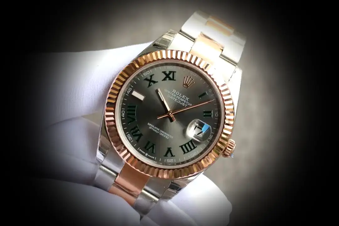 Datejust 126331 Swiss clone — side profile