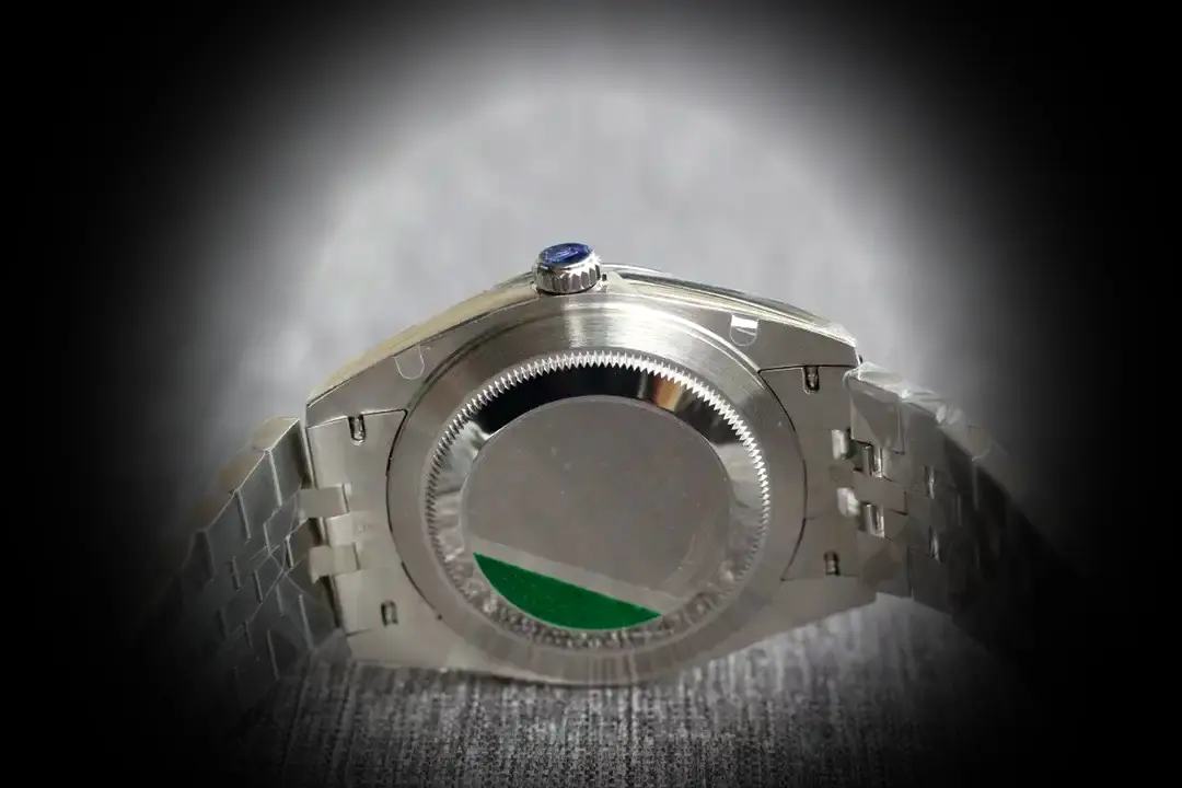 Rolex Datejust 126331 Swiss replica slate set dial — angled view