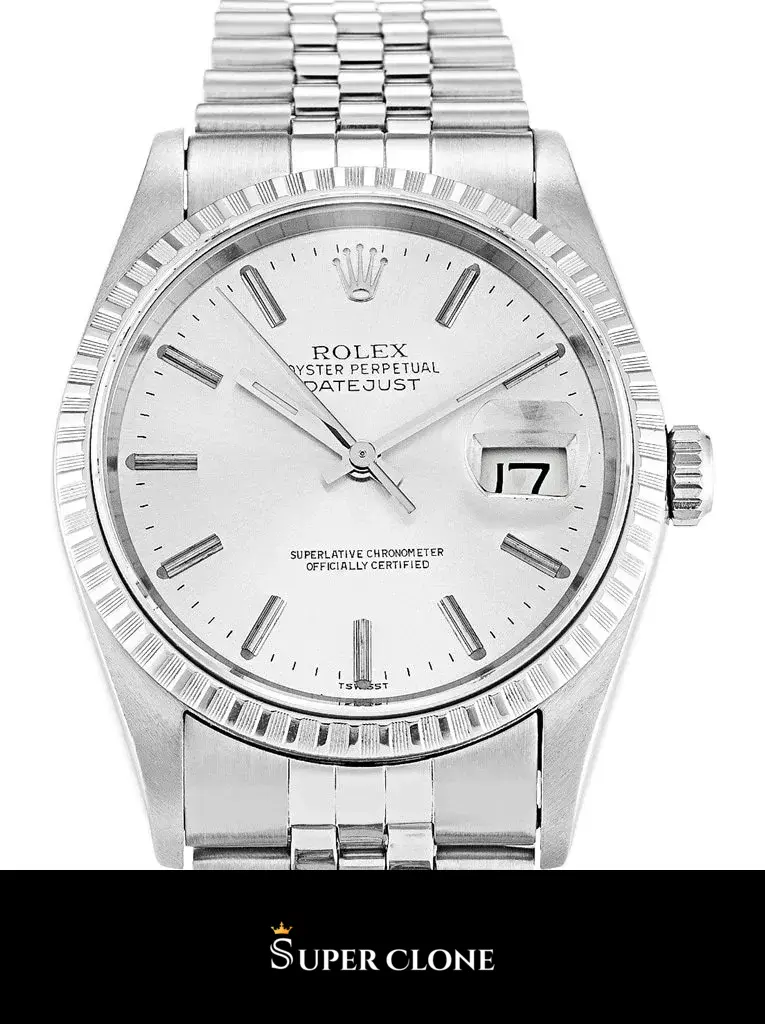 Rolex Datejust 16220, 36mm, stainless steel case