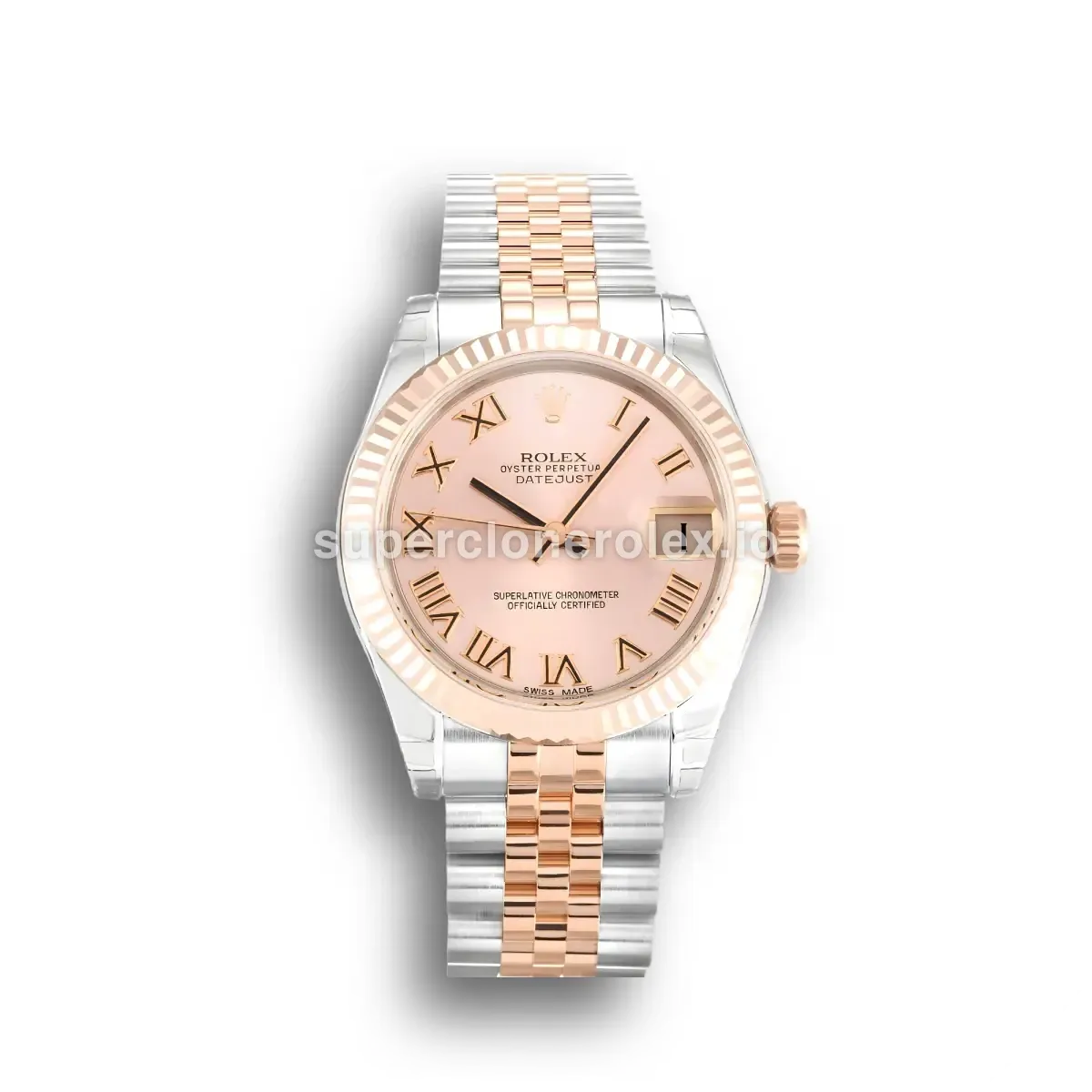 Rolex Datejust 178271 Everose Gold Mid-Size 31mm Pink Dial replica watch