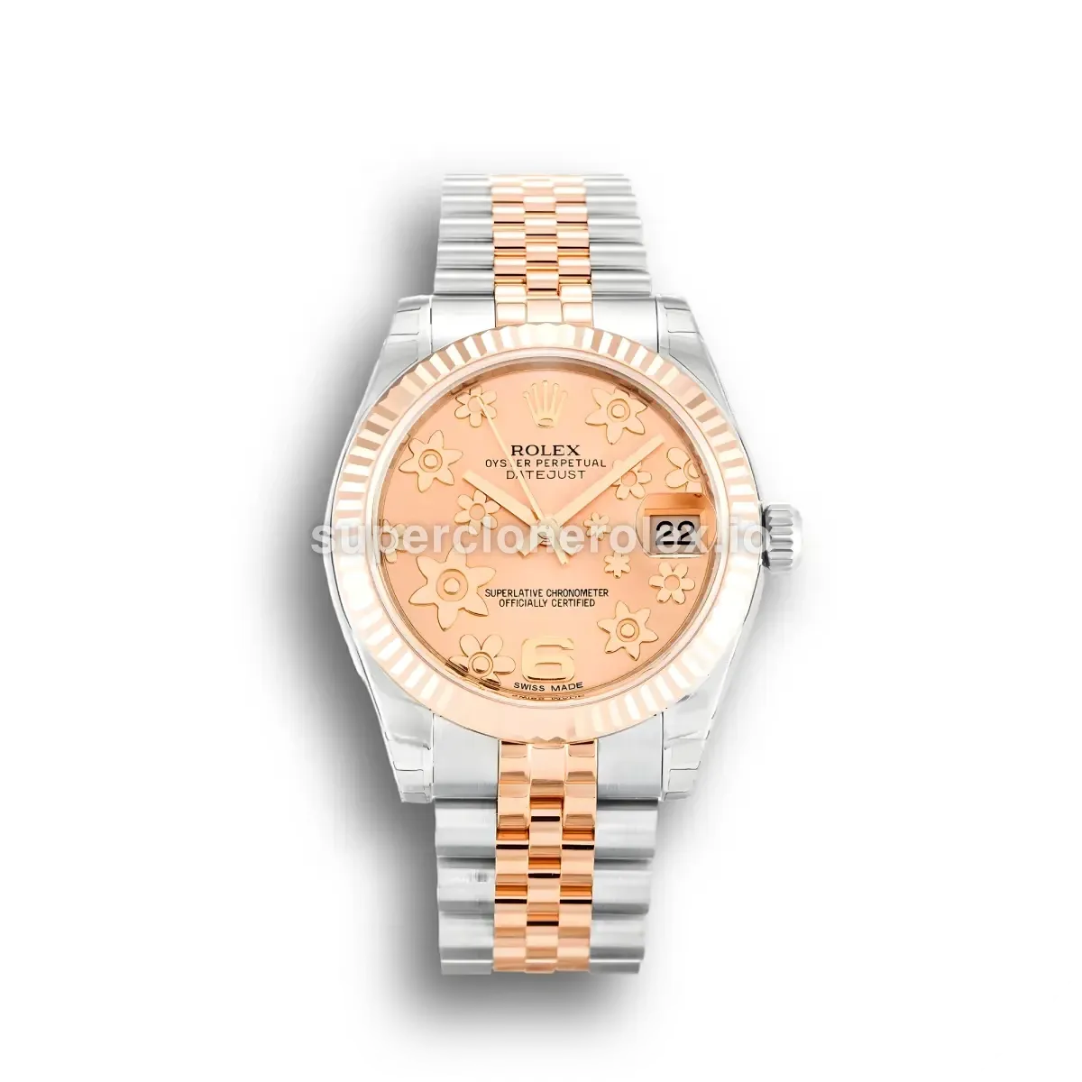 Rolex Datejust 178271 Mid-Size 31mm Pink Floral Dial replica watch