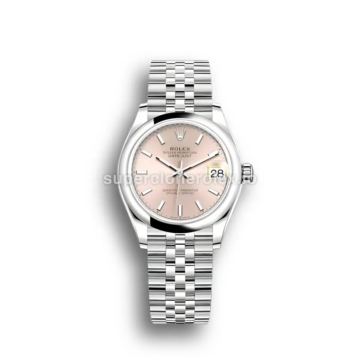 Rolex Datejust 278240 31mm Pink Dial Steel Watch replica watch