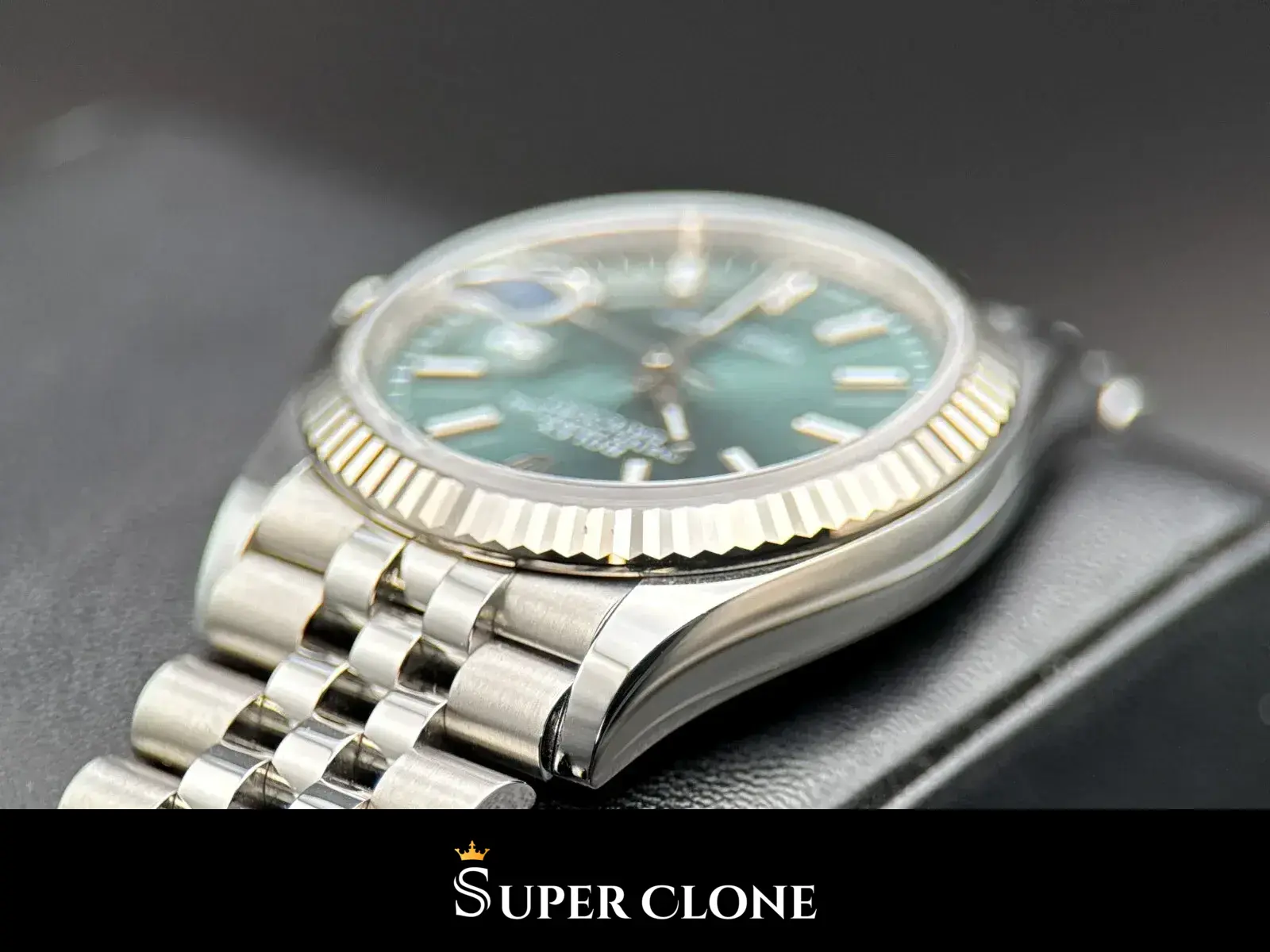 Datejust 278274, jubilee bracelet, mint green dial