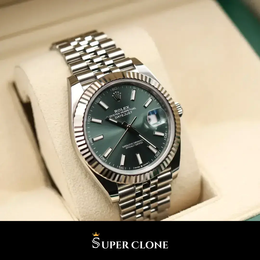 Datejust 278274, stainless steel case, fluted bezel