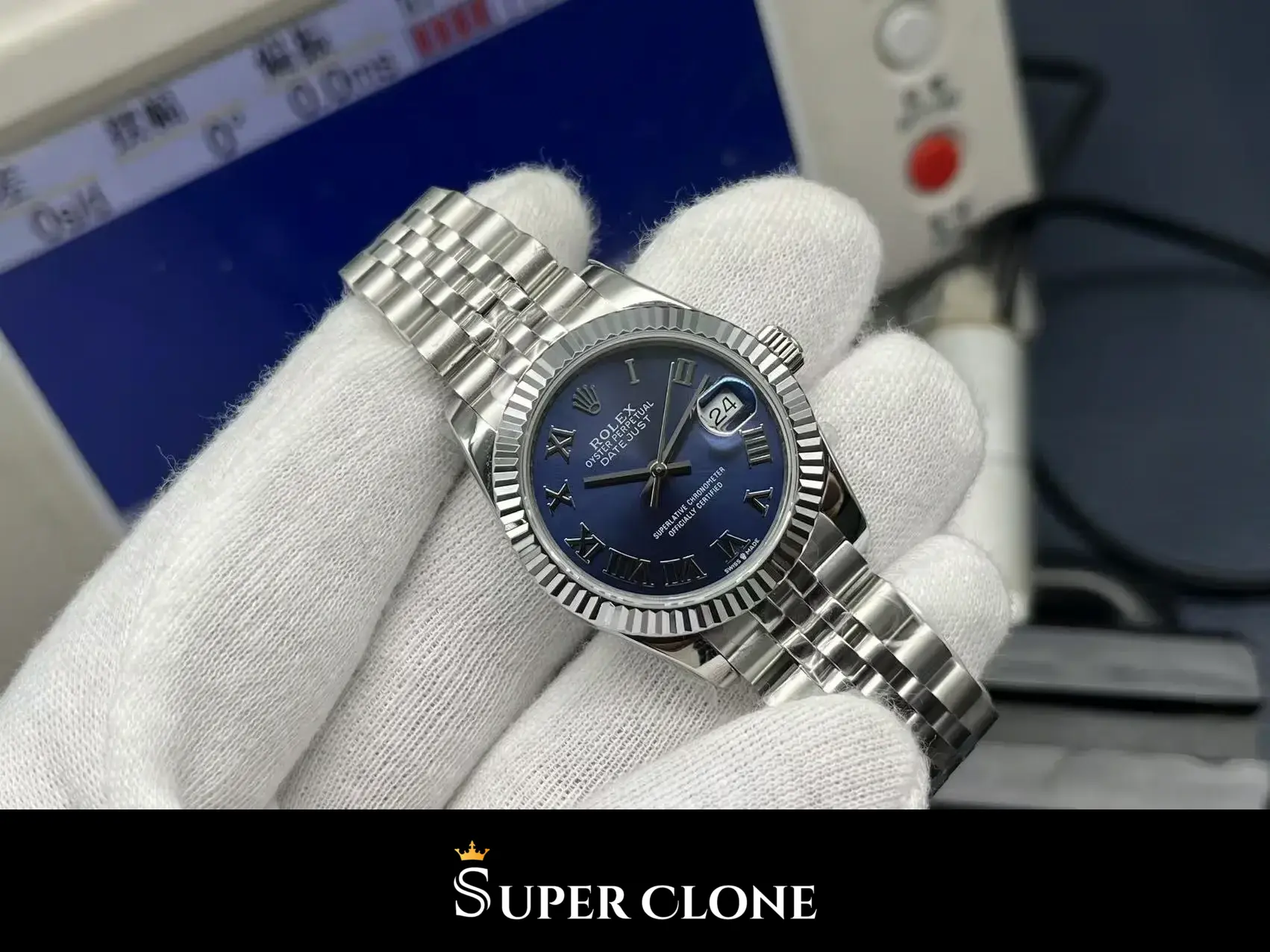 Rolex Datejust 278274, fluted bezel, sapphire crystal