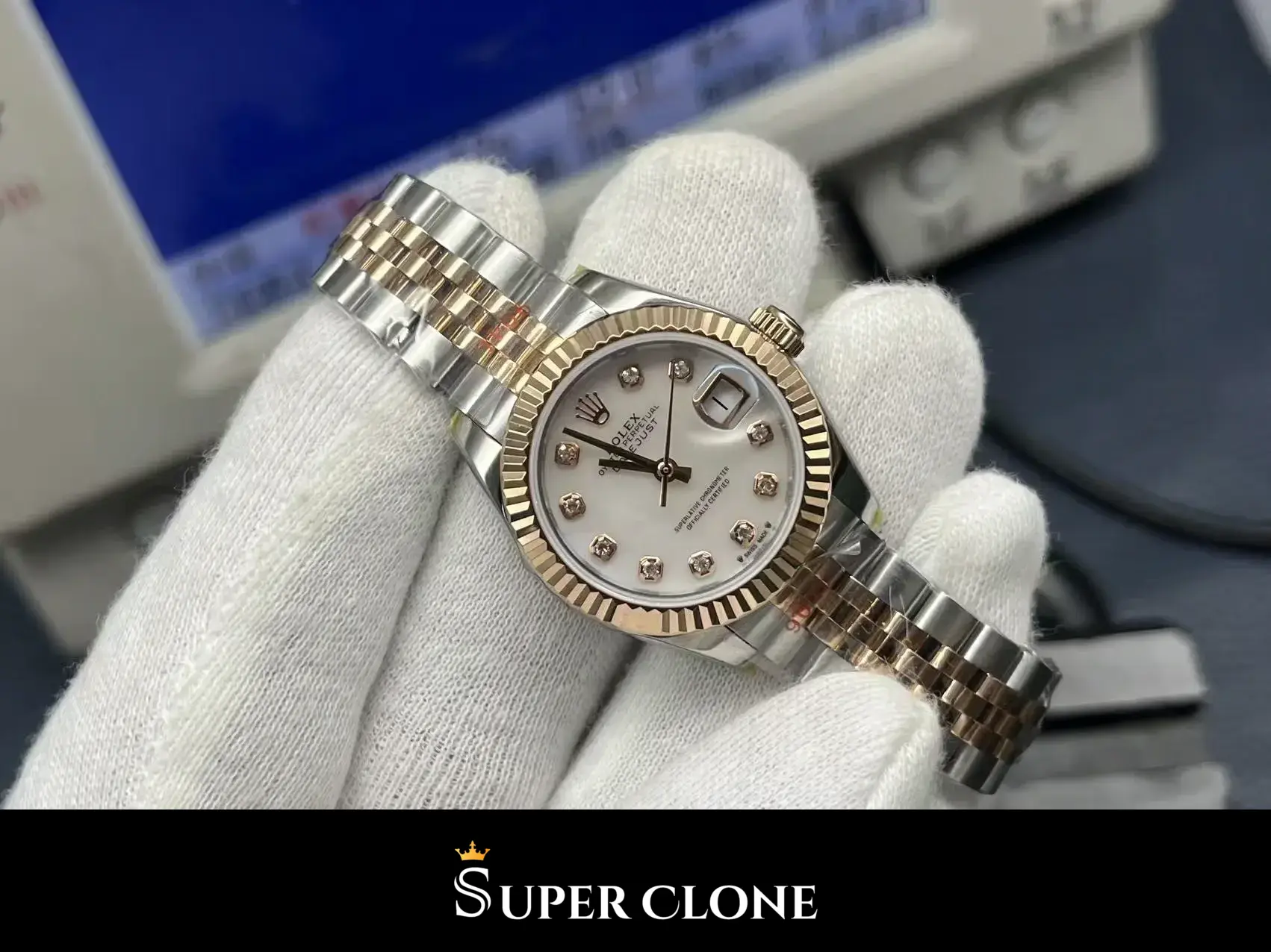 Datejust 279171, 28mm, oystersteel and yellow gold case