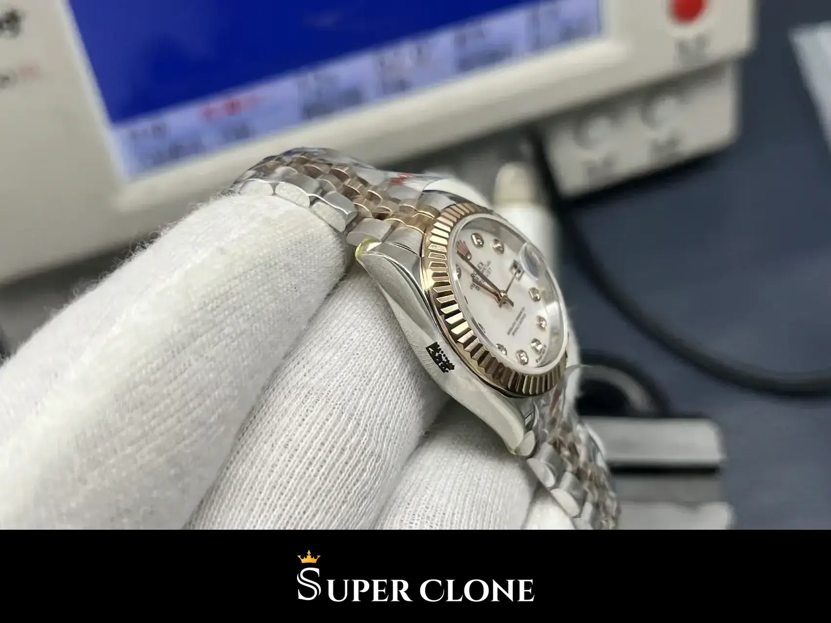 Datejust 279171, sapphire crystal, mother of pearl dial