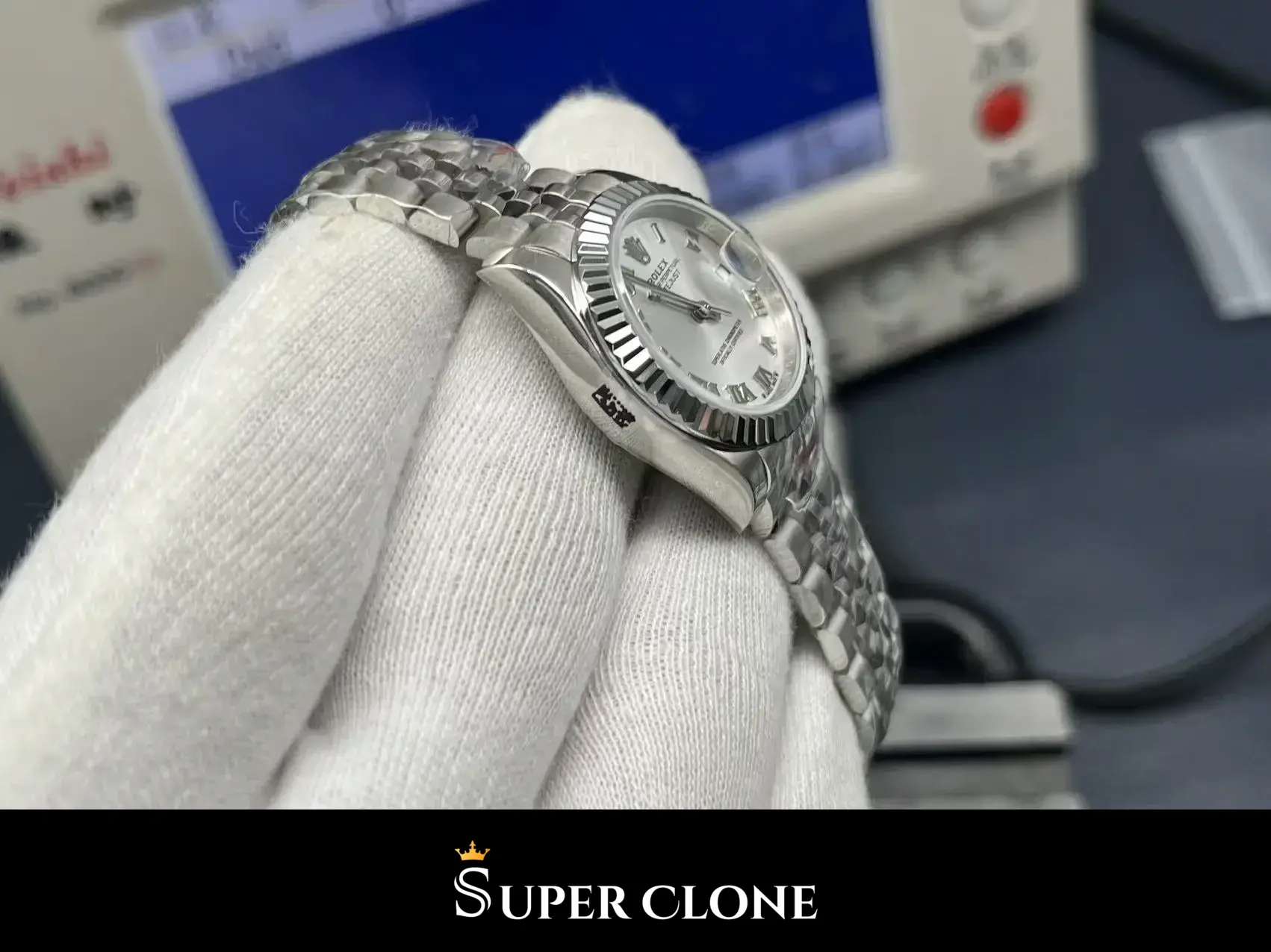 Datejust 279174, fluted bezel, sapphire crystal