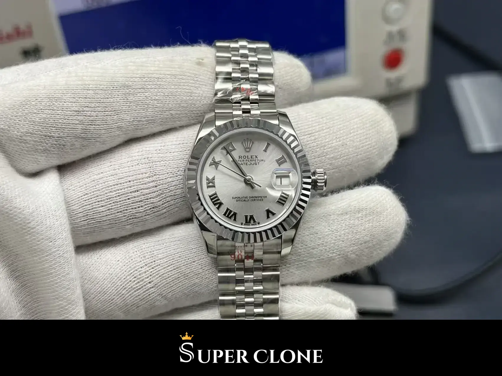 Rolex Datejust 279174, 904l steel case, jubilee bracelet