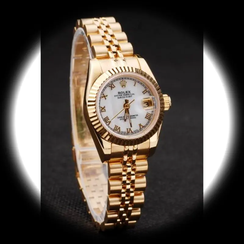Rolex Lady-Datejust SRL100 Swiss clone — side profile
