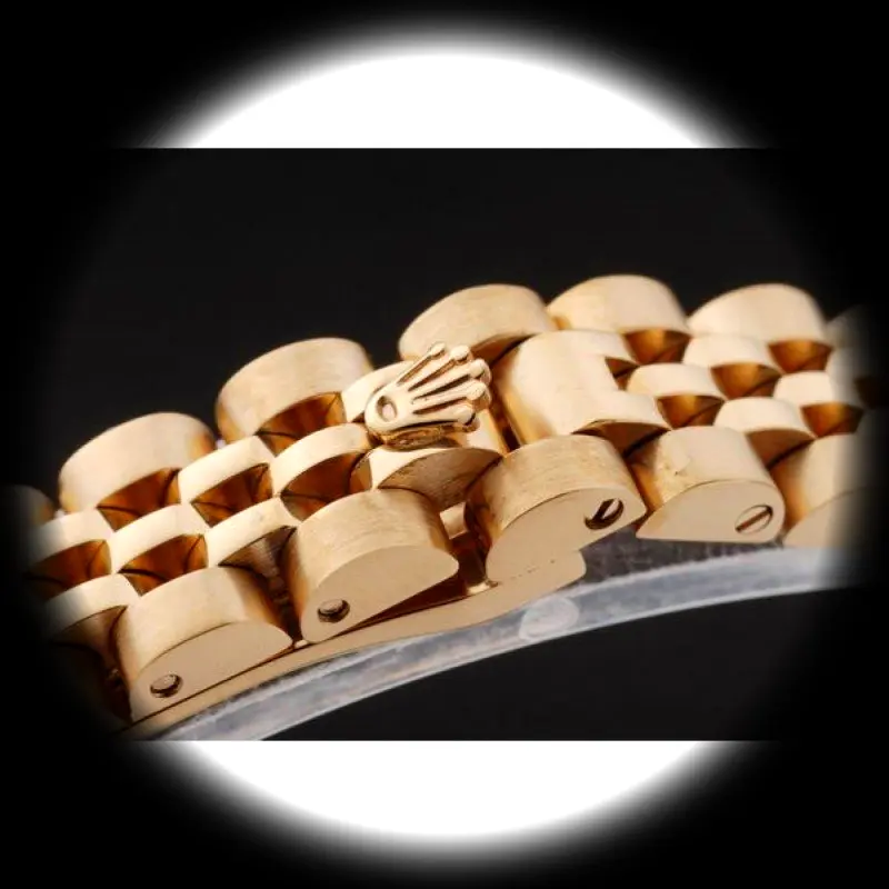 Rolex Lady-Datejust SRL100 superclone white dial — bezel macro