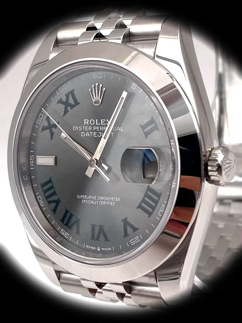 Rolex Datejust 42000 Swiss clone 41mm — wrist shot