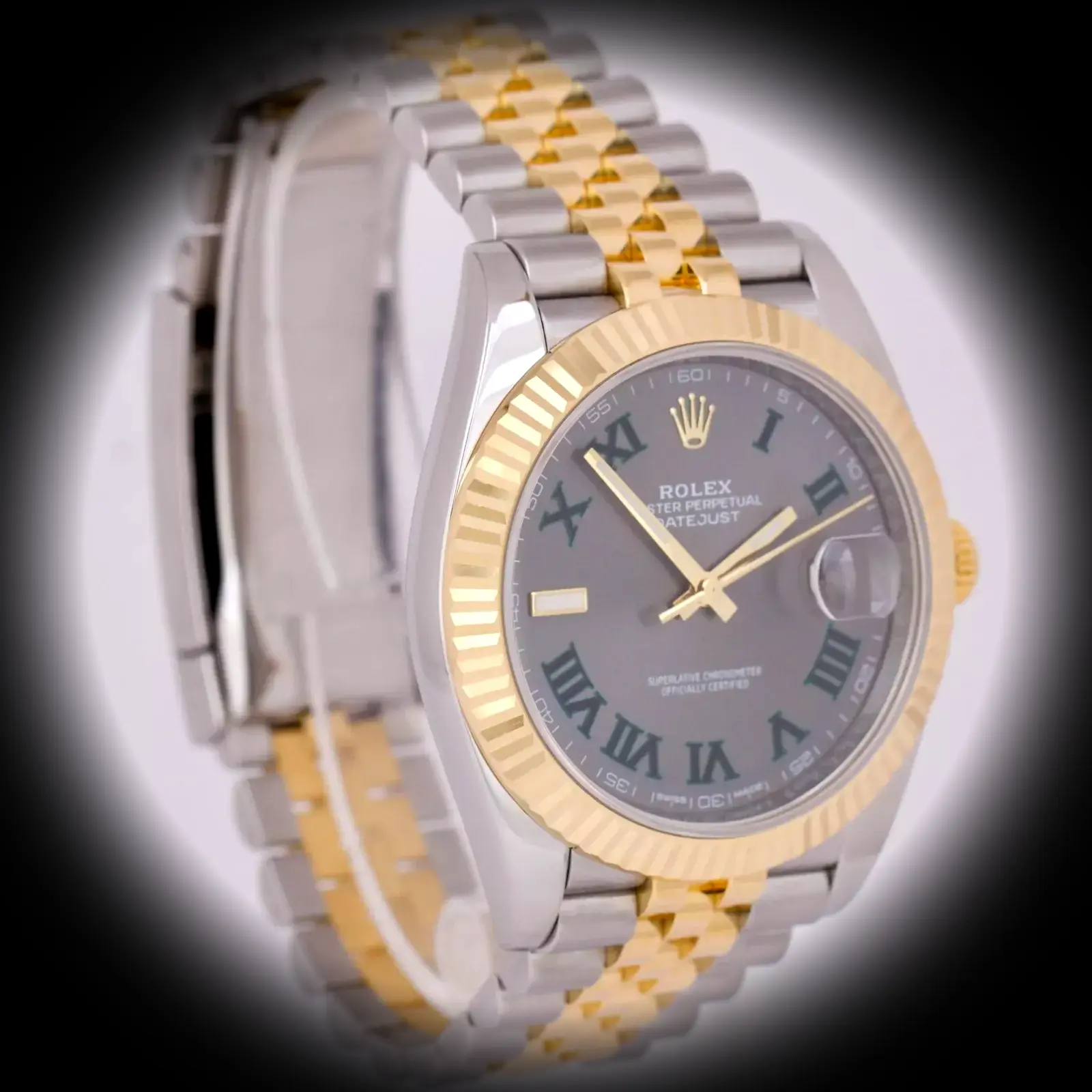 Rolex Datejust 126333 superclone — side profile