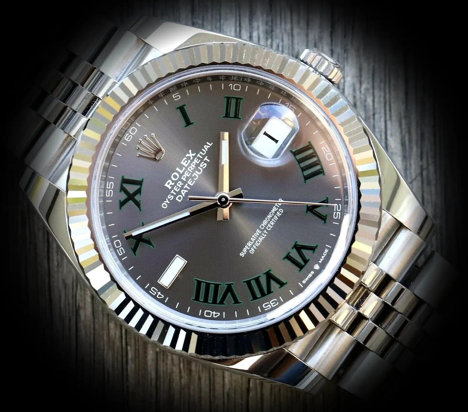 Datejust 126334 superclone — side profile