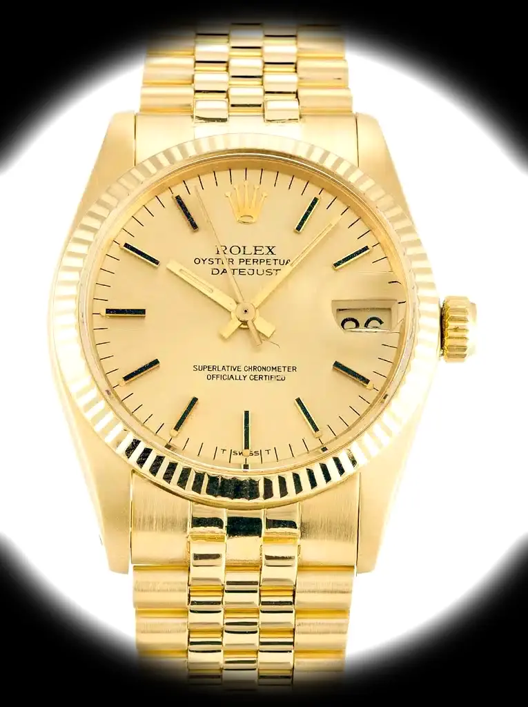 Datejust 6827 Swiss replica 30mm — dial close-up