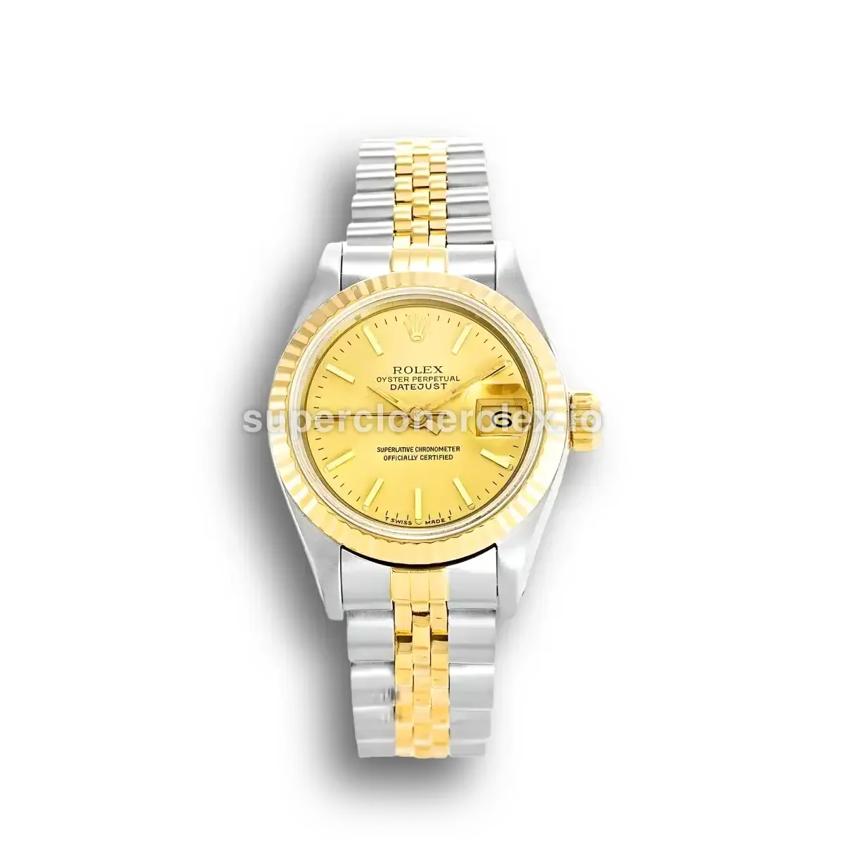 Rolex Datejust 69173 - 26mm Gold Dial Two-Tone replica watch